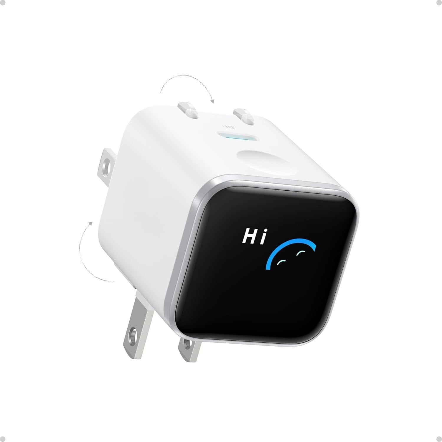 Wall Charger, 45W Fast Charging Smart Display Charger